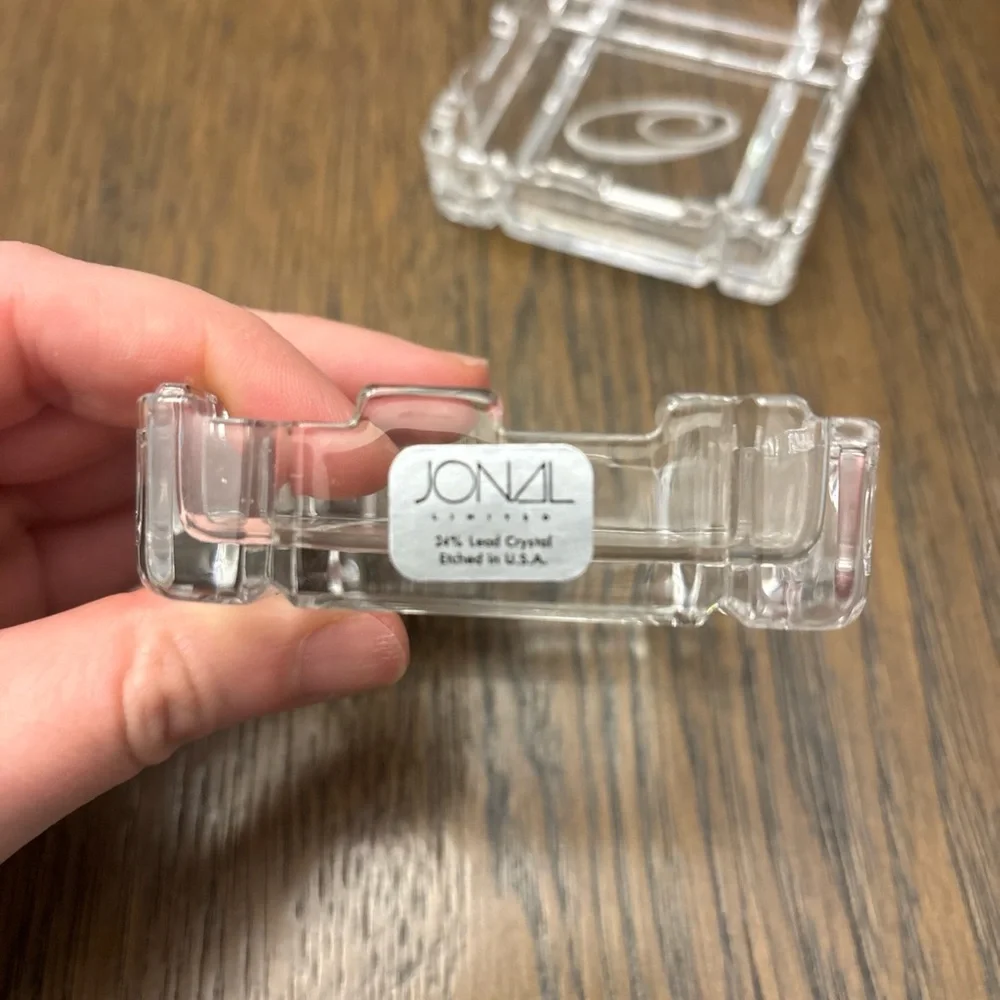 Crystal Trinket Dishes
